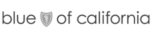 Blue of California logo - grey