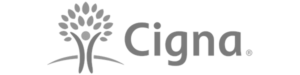 Cigna logo grey