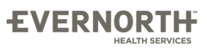 Evernorth health logo - grey